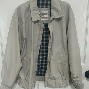 Vintage London Fog Men's Beige Jacket